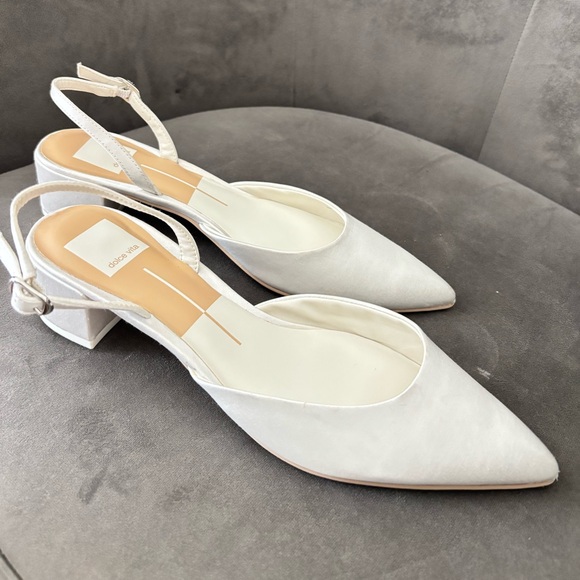 Dolce Vita Shoes - Dolce vita Carel Heels True White Satin